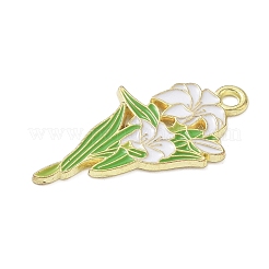 Pendente smaltati in lega&nbsp;ENAM-P258-04H-G