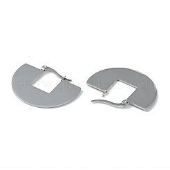 Pendientes de acero inoxidable 304 que no se deslustran&nbsp;EJEW-U004-09P