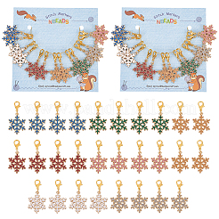 Marcadores de punto de copo de nieve&nbsp;HJEW-AB00263