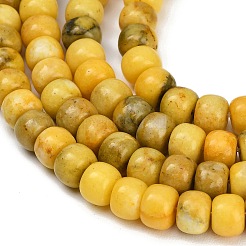 Gefärbt natürlichen weißen Jade Perlen Stränge&nbsp;GG-CBAA20A-01A-04