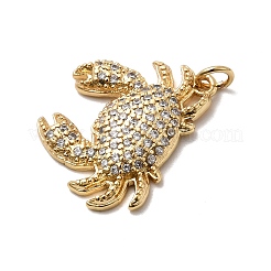 Colgante micropavé cubic zirconia de latón&nbsp;KK-H519-05B-G