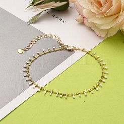 Braccialetti di fascino dello smalto in ottone&nbsp;BJEW-JB05515-06