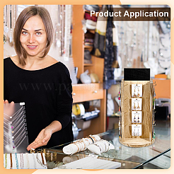 Expositor de pendientes de madera&nbsp;EDIS-WH0016-083B