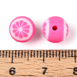 Perline in argilla polimerica fatte a mano con tema frutta&nbsp;CLAY-T022-04C