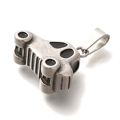 304 Edelstahl-Emaille-Anhänger&nbsp;STAS-U035-36P
