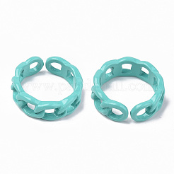 Anillos de aleación pintados con spray&nbsp;RJEW-T011-29F-RS