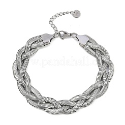 Bracciali in acciaio inossidabile 304 per donna&nbsp;BJEW-U012-01P