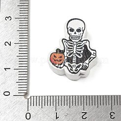 Cuentas de madera de halloween&nbsp;WD-CBA29C7-01D