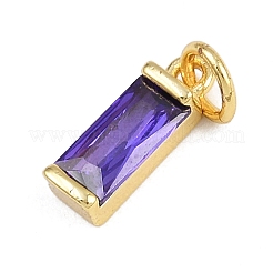 Pendentifs en laiton avec zircon&nbsp;KK-A269-68D-G