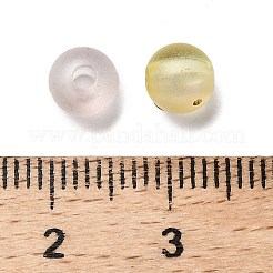 Smerigliato perline acriliche trasparenti&nbsp;LS-OACR-F013-12A