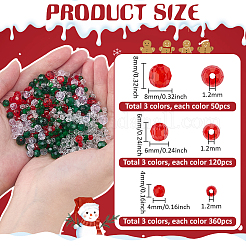 1590pcs 3 Arten Acrylperlen&nbsp;MACR-PH0002-01