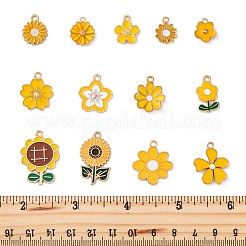 26pcs 13 styles de pendentifs en émail en alliage&nbsp;ENAM-FP0002-10