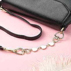 Chaîne de sac à maillons coeur en alliage émaillé&nbsp;FIND-YW00003-01