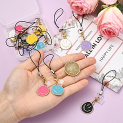 12 bracelet mobile en alliage émaillé 6 couleurs&nbsp;HJEW-YW00208