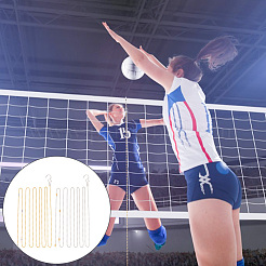 Chaîne à billes de mesure de la hauteur du filet de volley-ball en laiton&nbsp;TOOL-WH0134-91GP