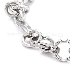 Anlaufgeschütztes Gliederkettenarmband aus 304 Edelstahl für Männer und Frauen&nbsp;BJEW-Z011-18P