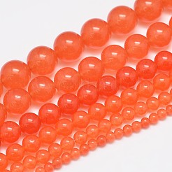 Natürliche und gefärbte Perle Malaysia Jade Stränge&nbsp;G-A146-6mm-A07