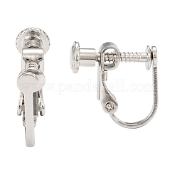 Vite d'ottone sui risultati degli orecchini a clip&nbsp;LS-KK-L164-02P