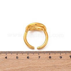 Bague de manchette ouverte en acier inoxydable 304&nbsp;LS-RJEW-Z082-01E-G