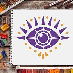Große wiederverwendbare Zeichenschablonen aus Kunststoff&nbsp;DIY-WH0202-065