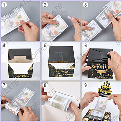 Tirelire joyeux anniversaire pour cadeau en espèces&nbsp;DIY-WH200050-31B