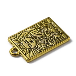 Zink Legierung Anhänger & Charms&nbsp;PALLOY-WH0105-05E-AG