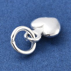 925 3D-Herzanhänger aus Sterlingsilber&nbsp;STER-S009-11A-S