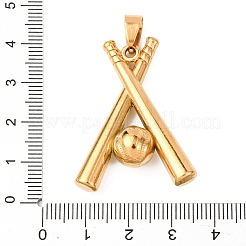 Ciondoli in acciaio inox 304&nbsp;LS-STAS-D129-15G