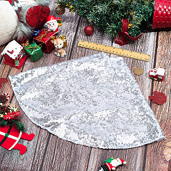 Weihnachtsbaumrock aus Polyester&nbsp;DIY-WH20032-86D
