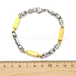 Bracelets à maillons en acier inoxydable 304 pour femmes et hommes&nbsp;BJEW-R018-18GP
