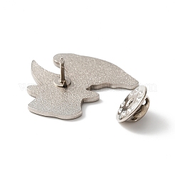 Médecin de la peste/corbeau avec broche en émail faucille&nbsp;JEWB-WH0010-39A