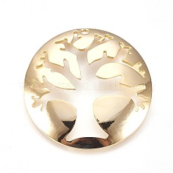 Pendentifs en laiton&nbsp;KK-P153-13G-NF
