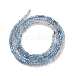 Natürliche Aquamarin Perlen Stränge&nbsp;G-L634-D11-2.5x2.5mm