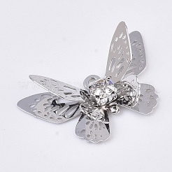 Pendenti in ottone in filigrana&nbsp;KK-R082-07P