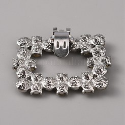 Decoración de zapatos de rhinestone de cristal de aleación&nbsp;AJEW-WH0248-224C-P