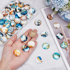 Glas cabochons&nbsp;FIND-PH0022-89B