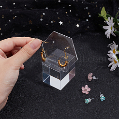 Cubo di espositori per orecchini in acrilico&nbsp;EDIS-WH0032-16A