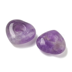 Natürliche Amethyst europäischen Perlen&nbsp;G-C252-01J