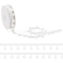 Rubans en polyester avec pompons&nbsp;OCOR-WH0033-49