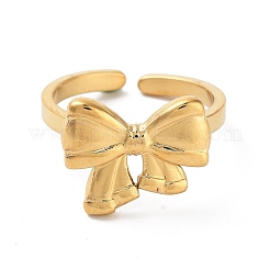 Anelli polsini aperti in acciaio inossidabile 304 per donna&nbsp;RJEW-Z044-01G-04