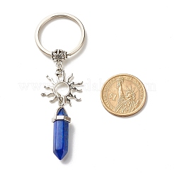 Natürlicher Mischedelstein keychain&nbsp;KEYC-JKC00280