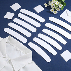 4 stile colletto con linguetta in plastica per camicia clericale&nbsp;AJEW-NB0009-62