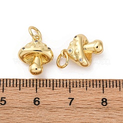 Latón pavimenta encantos de circonio cúbico&nbsp;KK-Q098-24G