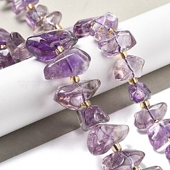 Natürlichen Amethyst Perlen Stränge&nbsp;G-C179-D01-01