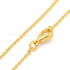 Collane con catena portacavi in ottone da donna&nbsp;NJEW-G084-16G