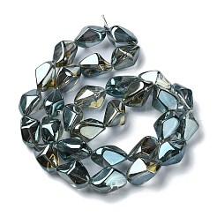 Placcare trasparente perle di vetro fili&nbsp;EGLA-E060-01A-FR02