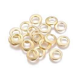 Alloy Charms, Donut, Lead Free and Cadmium Free and Nickel Free, Golden, 12x2mm, Hole: 8mm.