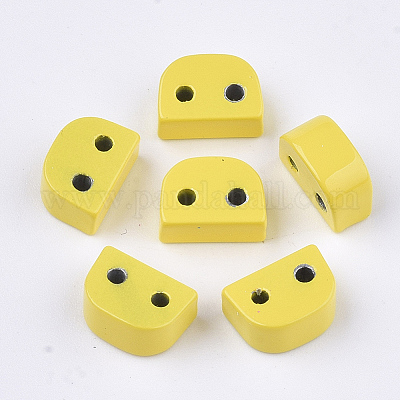 high quality 6mm yellow plastic link