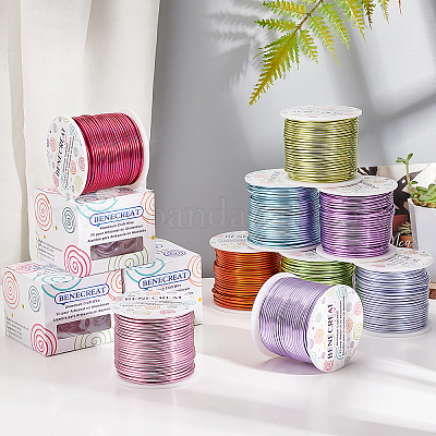 12 Gauge 100FT Tarnish Resistant Jewelry Craft Wire Bendable