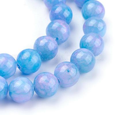 Chapelets de perles en jade jaune naturel&nbsp;G-G598-10mm-YXS-1